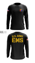 U.S. ARMY EMS 80639766 Long Sleeve Performance Shirt - 6