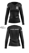 8TH DA DTF MCU 16729753 Women's Long Sleeve V-neck Shirt - 31