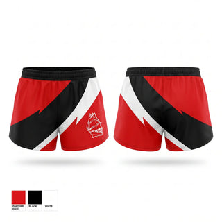 Womens Shorts, Amboy Clippers, Wrestling, Teamtime, Team time, sublimation, custom sports apparel, team uniforms, spirit wear, spiritwear, sports uniforms, custom shirts, team store, custom team store, fundraiser sports, apparel fundraiser