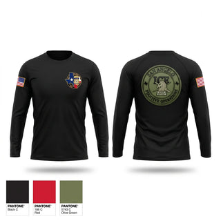 Long Sleeve Performance Shirt, San Angelo fug ops, Police, Teamtime, Team time, sublimation, custom sports apparel, team uniforms, spirit wear, spiritwear, sports uniforms, custom shirts, team store, custom team store, fundraiser sports, apparel fundraiser
