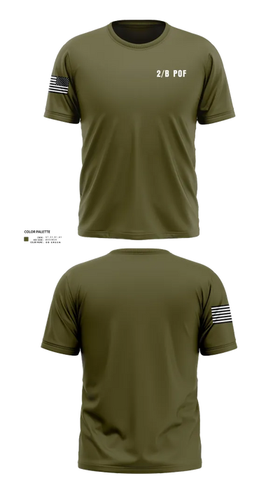 2/B POF 81841481 Short Sleeve Performance Shirt - 21