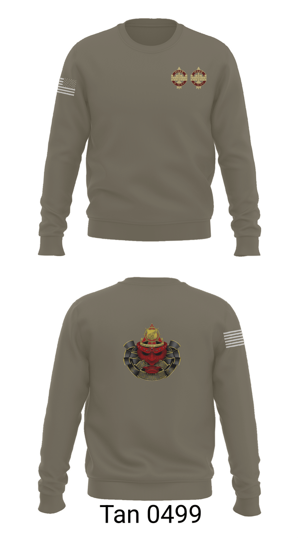 Crew Neck Sweatshirt, 524TH DSSB, Army, Teamtime, Team time, sublimation, custom sports apparel, team uniforms, spirit wear, spiritwear, sports uniforms, custom shirts, team store, custom team store, fundraiser sports, apparel fundraiser