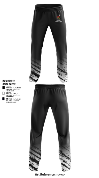 Sweatpants, Fairbury Jeffs Track & Field, Track & Field, Teamtime, Team time, sublimation, custom sports apparel, team uniforms, spirit wear, spiritwear, sports uniforms, custom shirts, team store, custom team store, fundraiser sports, apparel fundraiser