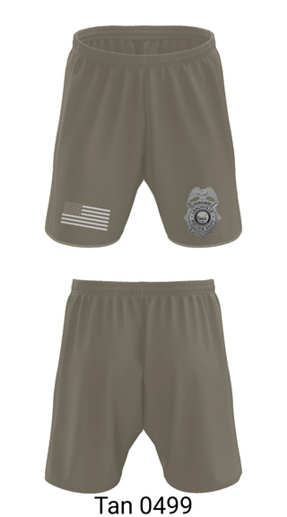 Athletic Shorts With Pockets, Leachville Police Department, Police, Teamtime, Team time, sublimation, custom sports apparel, team uniforms, spirit wear, spiritwear, sports uniforms, custom shirts, team store, custom team store, fundraiser sports, apparel fundraiser