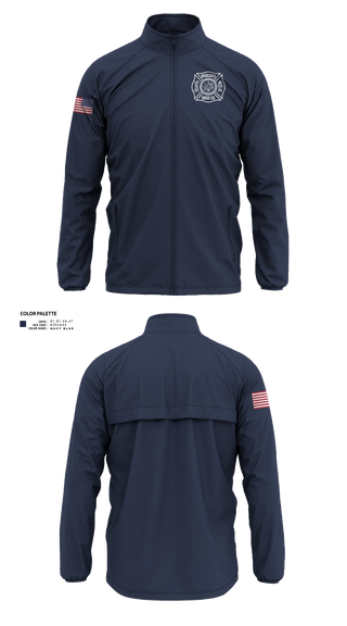 Windbreaker without hood, Middlesex Hose Co, Fire Department, Teamtime, Team time, sublimation, custom sports apparel, team uniforms, spirit wear, spiritwear, sports uniforms, custom shirts, team store, custom team store, fundraiser sports, apparel fundraiser