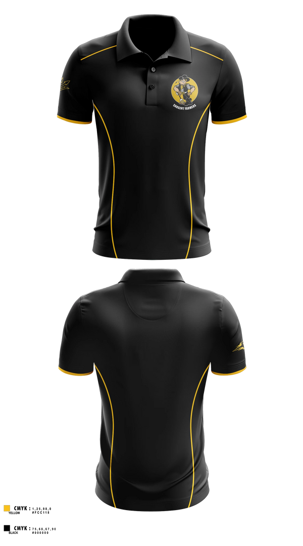 Short Sleeve Performance Polo, Sargent Farmers, Spirit Store, Teamtime, Team time, sublimation, custom sports apparel, team uniforms, spirit wear, spiritwear, sports uniforms, custom shirts, team store, custom team store, fundraiser sports, apparel fundraiser