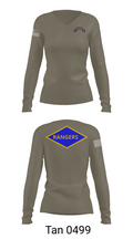 5th Rangers 1510549 Women's Long Sleeve V-neck Shirt - 77
