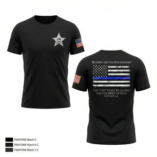 Short Sleeve Performance Shirt, Shelburn Police Department, Police, Teamtime, Team time, sublimation, custom sports apparel, team uniforms, spirit wear, spiritwear, sports uniforms, custom shirts, team store, custom team store, fundraiser sports, apparel fundraiser