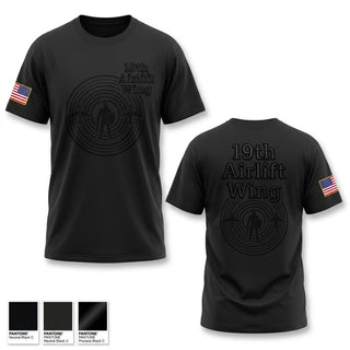 Old School Cotton Feel Shirt, 19th Airlift Wing, Air Force, Teamtime, Team time, sublimation, custom sports apparel, team uniforms, spirit wear, spiritwear, sports uniforms, custom shirts, team store, custom team store, fundraiser sports, apparel fundraiser