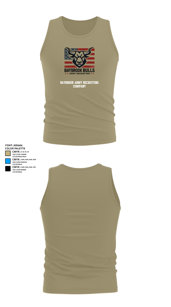 Tank Top, Baybrook Army Recruiting Company, , Teamtime, Team time, sublimation, custom sports apparel, team uniforms, spirit wear, spiritwear, sports uniforms, custom shirts, team store, custom team store, fundraiser sports, apparel fundraiser