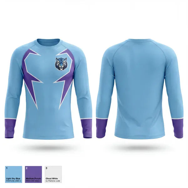 Long Sleeve Performance Shirt, Surry County Wildcats, Men's Basketball, Teamtime, Team time, sublimation, custom sports apparel, team uniforms, spirit wear, spiritwear, sports uniforms, custom shirts, team store, custom team store, fundraiser sports, apparel fundraiser