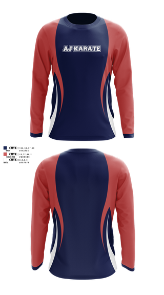 Long Sleeve Performance Shirt, AJKarateAJKarate, Spirit Store, Teamtime, Team time, sublimation, custom sports apparel, team uniforms, spirit wear, spiritwear, sports uniforms, custom shirts, team store, custom team store, fundraiser sports, apparel fundraiser