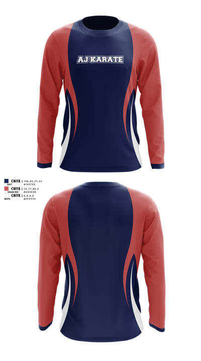 AJKarateAJKarate 7020384 Long Sleeve Performance Shirt 1
