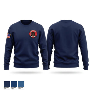 Crew Neck Sweatshirt, Mount Pleasant Volunteer Fire, Fire Department, Teamtime, Team time, sublimation, custom sports apparel, team uniforms, spirit wear, spiritwear, sports uniforms, custom shirts, team store, custom team store, fundraiser sports, apparel fundraiser