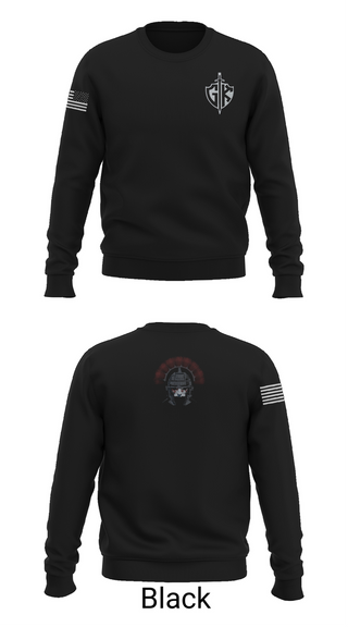 Crew Neck Sweatshirt, HQ PLT, A CO, USDB BN (CORR), , Teamtime, Team time, sublimation, custom sports apparel, team uniforms, spirit wear, spiritwear, sports uniforms, custom shirts, team store, custom team store, fundraiser sports, apparel fundraiser