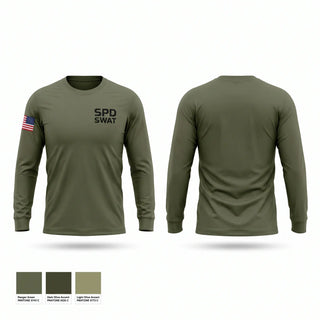 Long Sleeve Performance Shirt, SPD SWAT, Fire Department, Teamtime, Team time, sublimation, custom sports apparel, team uniforms, spirit wear, spiritwear, sports uniforms, custom shirts, team store, custom team store, fundraiser sports, apparel fundraiser
