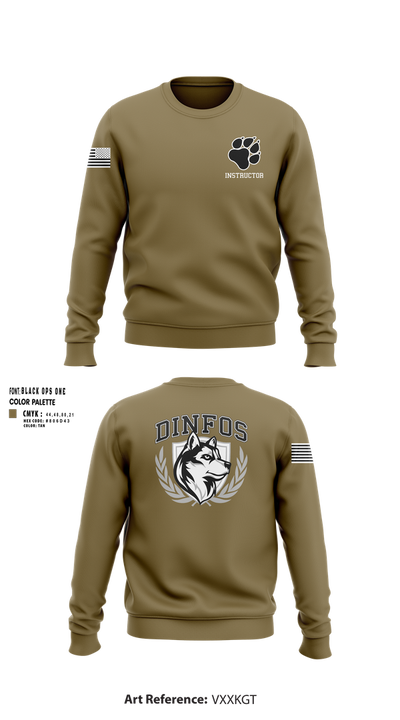 DINFOS 37015122 Crew Neck Sweatshirt - 160