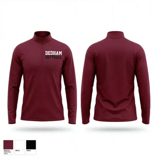 Quarter Zip Jacket, Dedham Softball, Softball, Teamtime, Team time, sublimation, custom sports apparel, team uniforms, spirit wear, spiritwear, sports uniforms, custom shirts, team store, custom team store, fundraiser sports, apparel fundraiser