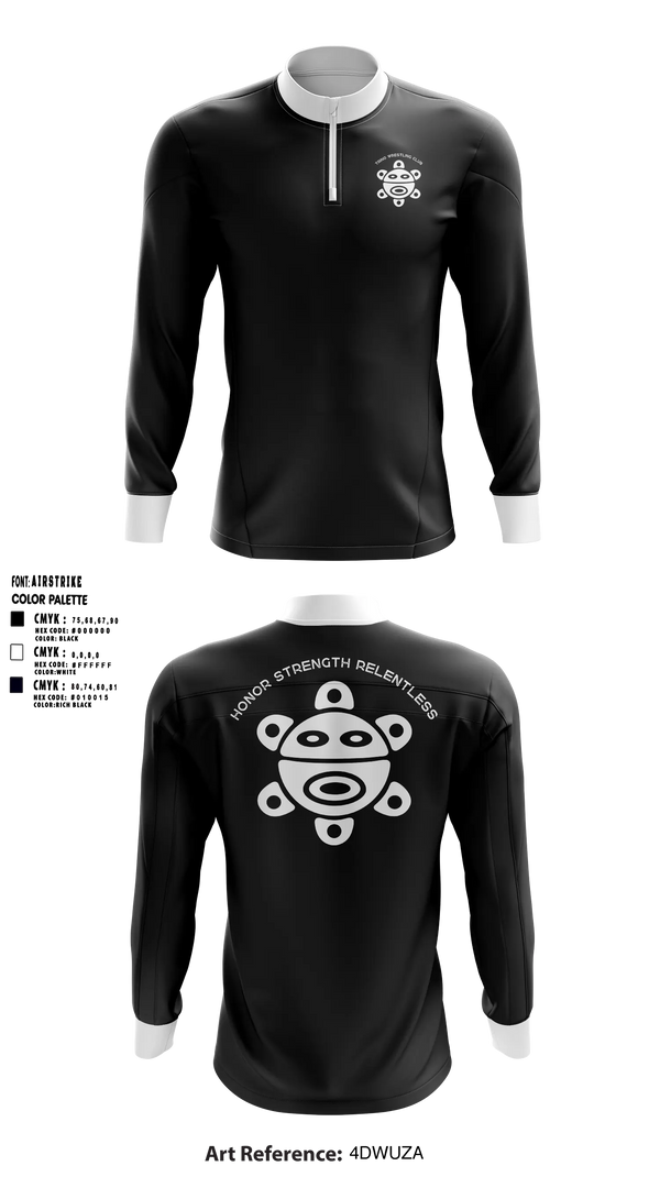 Quarter Zip Jacket, Taino Wrestling Club, Wrestling, Teamtime, Team time, sublimation, custom sports apparel, team uniforms, spirit wear, spiritwear, sports uniforms, custom shirts, team store, custom team store, fundraiser sports, apparel fundraiser