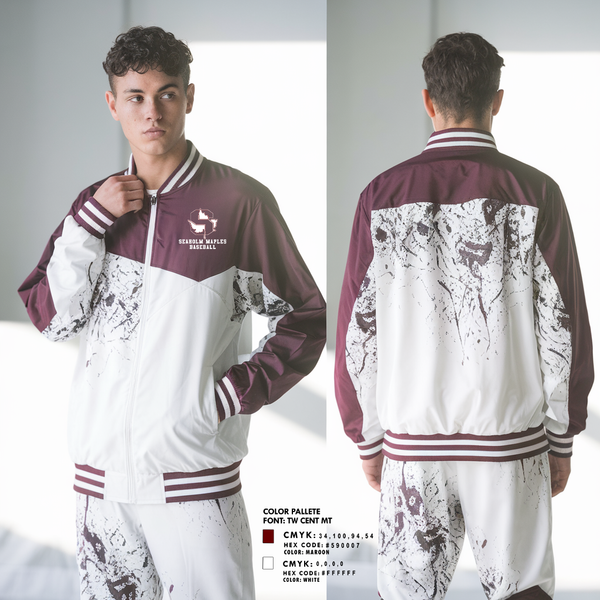 Windbreaker, Seaholm Maples Baseball, Baseball, Teamtime, Team time, sublimation, custom sports apparel, team uniforms, spirit wear, spiritwear, sports uniforms, custom shirts, team store, custom team store, fundraiser sports, apparel fundraiser