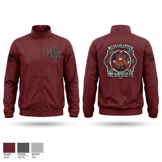 Windbreaker, Melfa Vol. Fire & Rescue Co. Inc, Fire Department, Teamtime, Team time, sublimation, custom sports apparel, team uniforms, spirit wear, spiritwear, sports uniforms, custom shirts, team store, custom team store, fundraiser sports, apparel fundraiser