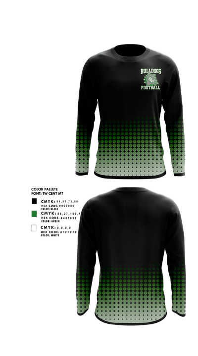Franklin county youth cheer 17650849 Long Sleeve Performance Shirt 1