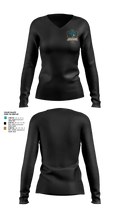 southeast Jaguars 26594681 Women's Long Sleeve V-neck Shirt - 2