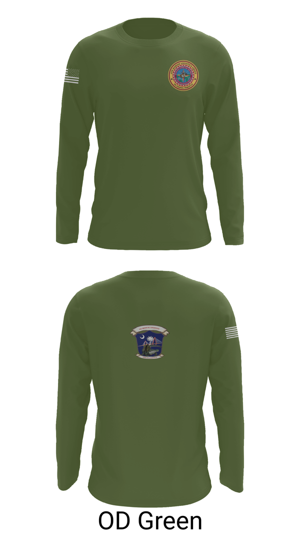 Long Sleeve Performance Shirt, 4th Medical Logistics, Marines, Teamtime, Team time, sublimation, custom sports apparel, team uniforms, spirit wear, spiritwear, sports uniforms, custom shirts, team store, custom team store, fundraiser sports, apparel fundraiser
