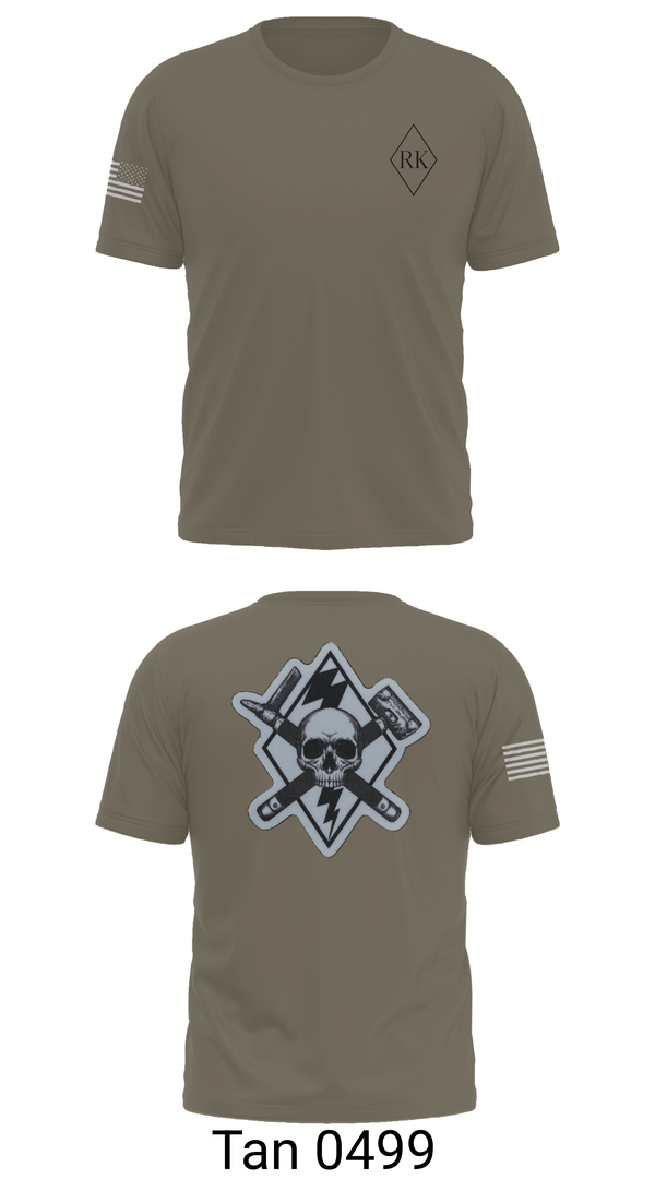 Short Sleeve Performance Shirt, 3rd Platoon Cco 2-37 AR, Army, Teamtime, Team time, sublimation, custom sports apparel, team uniforms, spirit wear, spiritwear, sports uniforms, custom shirts, team store, custom team store, fundraiser sports, apparel fundraiser