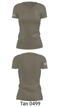 Canton Police Department 67540830 Women's Short Sleeve V-neck Shirt - 65