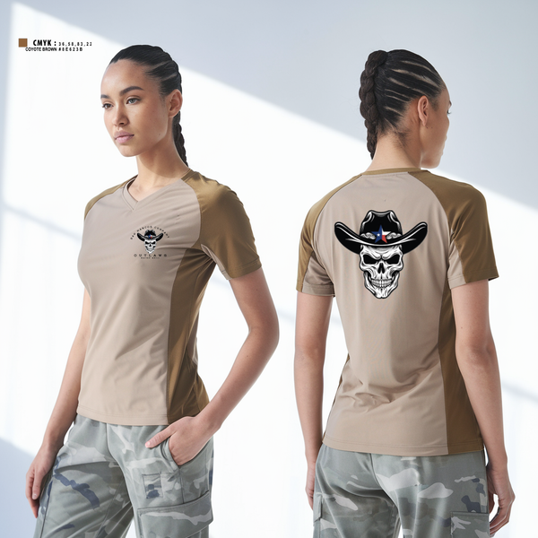 Womens Short Sleeve Vneck Shirt, SAN MARCOS RCTG COMPANY, , Teamtime, Team time, sublimation, custom sports apparel, team uniforms, spirit wear, spiritwear, sports uniforms, custom shirts, team store, custom team store, fundraiser sports, apparel fundraiser