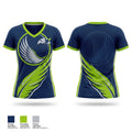 Chilliwack Hawks Women's Short Sleeve V-neck Shirt - 1
