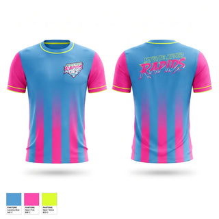 Short Sleeve Performance Shirt, Mystic River Rapids, Baseball, Teamtime, Team time, sublimation, custom sports apparel, team uniforms, spirit wear, spiritwear, sports uniforms, custom shirts, team store, custom team store, fundraiser sports, apparel fundraiser