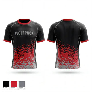 Soft Poly Tee Cotton Like Feel, Wolfpack, Softball, Teamtime, Team time, sublimation, custom sports apparel, team uniforms, spirit wear, spiritwear, sports uniforms, custom shirts, team store, custom team store, fundraiser sports, apparel fundraiser