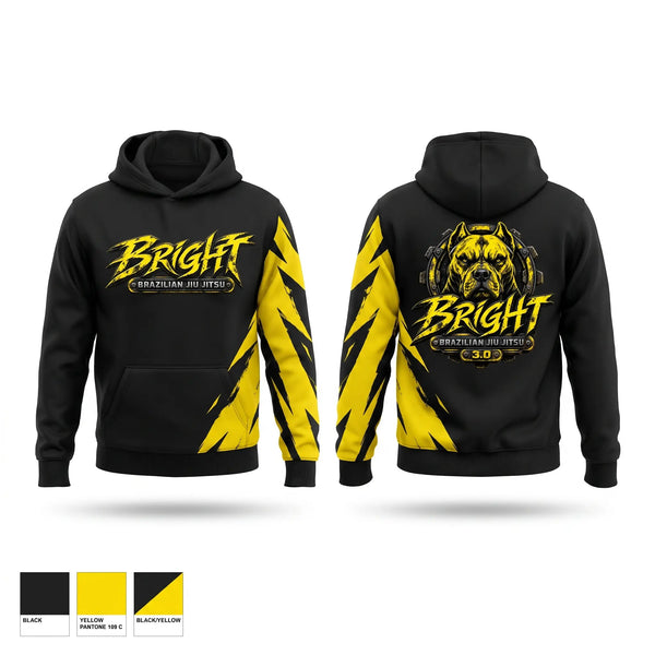 Hoodie, Bright Brazilian Jiu Jitsu, , Teamtime, Team time, sublimation, custom sports apparel, team uniforms, spirit wear, spiritwear, sports uniforms, custom shirts, team store, custom team store, fundraiser sports, apparel fundraiser