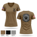 673d Security Forces Squadron 9554839 Women's Short Sleeve V-neck Shirt - 1