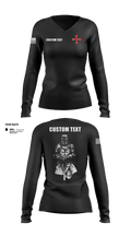 Templars 53460002 Women's Long Sleeve V-neck Shirt - 3