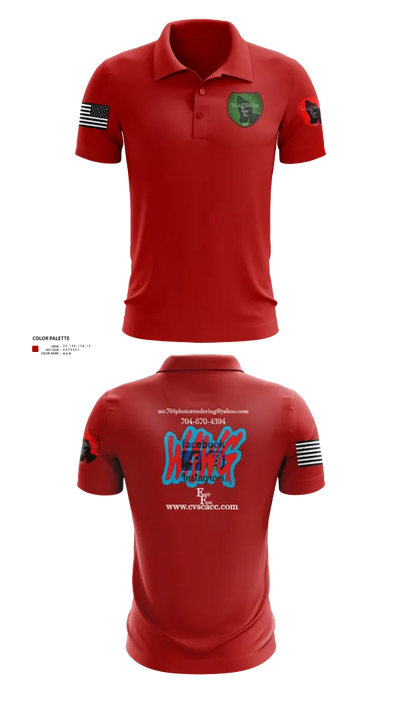 WeAllWeGot~Family First 22026589 Short Sleeve Performance Polo - 22