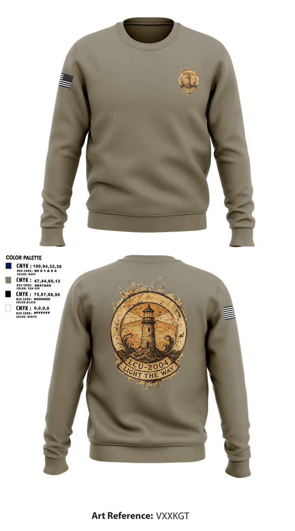 Crew Neck Sweatshirt, LCU-2004, Army, Teamtime, Team time, sublimation, custom sports apparel, team uniforms, spirit wear, spiritwear, sports uniforms, custom shirts, team store, custom team store, fundraiser sports, apparel fundraiser