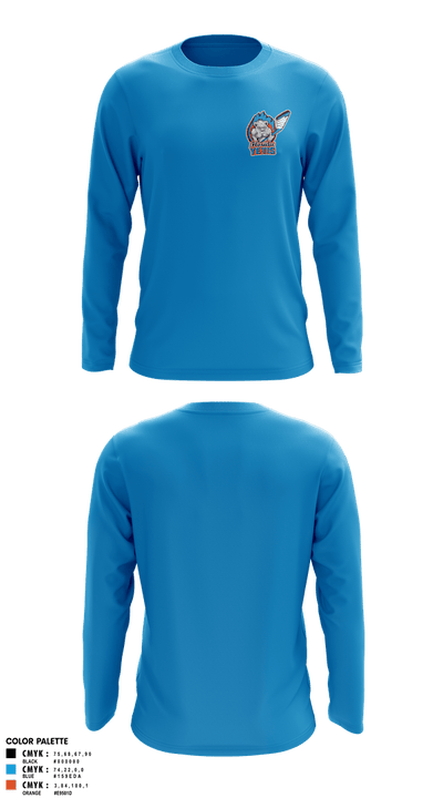 Florida Yetis 28814121 Long Sleeve Performance Shirt 4