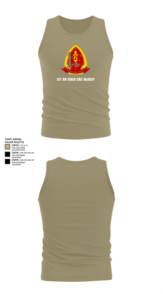 Tank Top, 1st Bn 2mar 2nd MarDiv, , Teamtime, Team time, sublimation, custom sports apparel, team uniforms, spirit wear, spiritwear, sports uniforms, custom shirts, team store, custom team store, fundraiser sports, apparel fundraiser