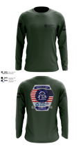 GMR Georgia Honor Guard 55401416 Long Sleeve Performance Shirt - 10