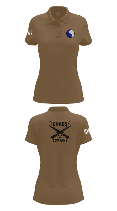 C-Co 1/116 29th IN BDE 88691555 Women's Short Sleeve Performance Polo  - 15