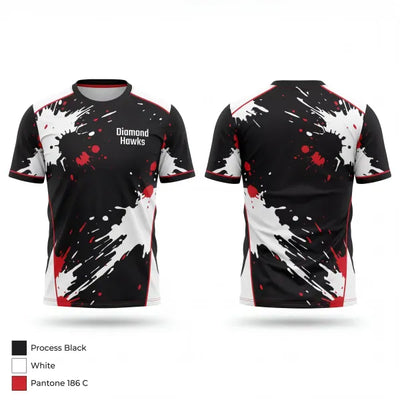 Diamond Hawks 19844011 Short Sleeve Performance Shirt - 1