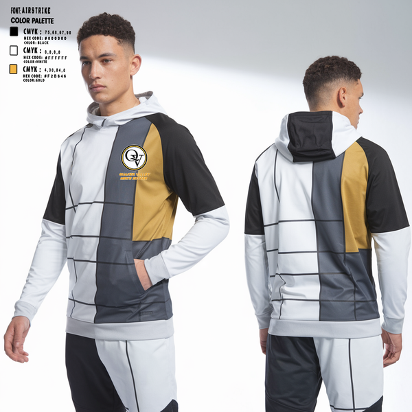 Hoodie, Quaker Valley Middle School Soccer, Men's Soccer, Teamtime, Team time, sublimation, custom sports apparel, team uniforms, spirit wear, spiritwear, sports uniforms, custom shirts, team store, custom team store, fundraiser sports, apparel fundraiser
