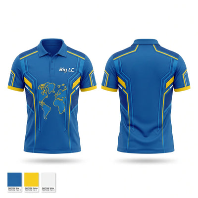Big LC Short Sleeve Performance Polo - 1