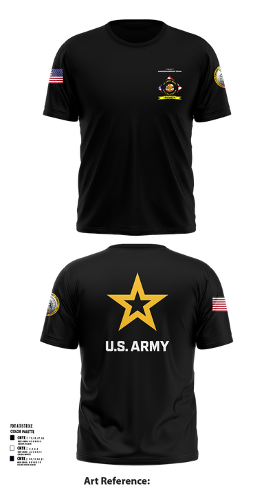University of Toledo Army Marksmanship Unit 95742667 Short Sleeve Performance Shirt - 103