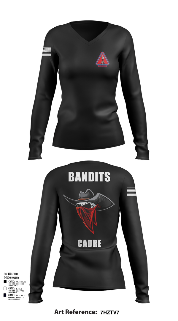 Womens Long Sleeve Vneck Shirt, B CO Recruiting, , Teamtime, Team time, sublimation, custom sports apparel, team uniforms, spirit wear, spiritwear, sports uniforms, custom shirts, team store, custom team store, fundraiser sports, apparel fundraiser