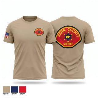 Short Sleeve Performance Shirt, Kern County Sheriff, Police, Teamtime, Team time, sublimation, custom sports apparel, team uniforms, spirit wear, spiritwear, sports uniforms, custom shirts, team store, custom team store, fundraiser sports, apparel fundraiser