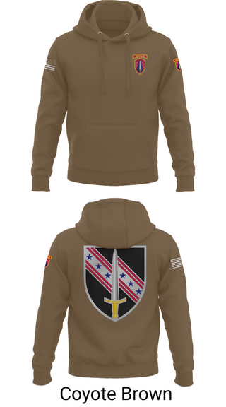 Hoodie, 6/54th SFAB, National Guard, Teamtime, Team time, sublimation, custom sports apparel, team uniforms, spirit wear, spiritwear, sports uniforms, custom shirts, team store, custom team store, fundraiser sports, apparel fundraiser
